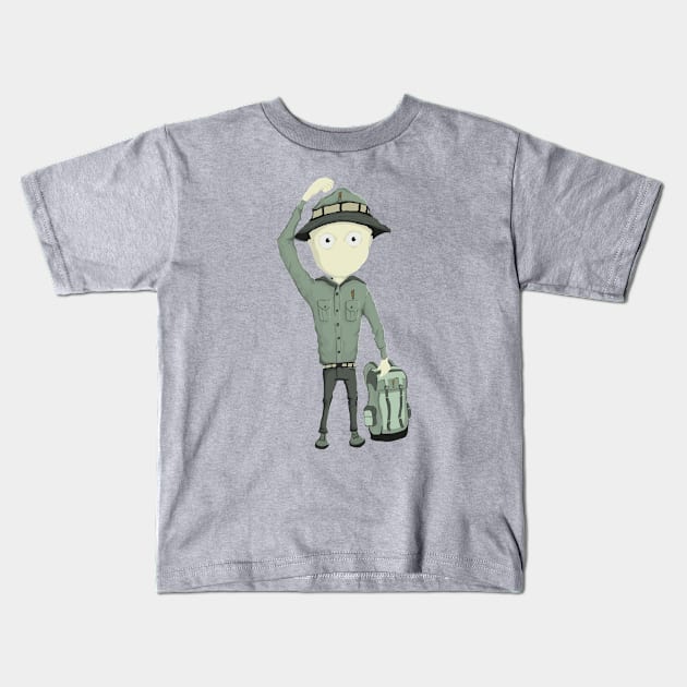 traveling Kids T-Shirt by ridwan